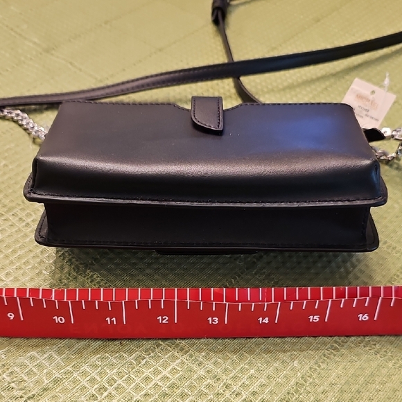 Michael Kors Black and Animal Print Crossbody Bag - Picture 3 of 7